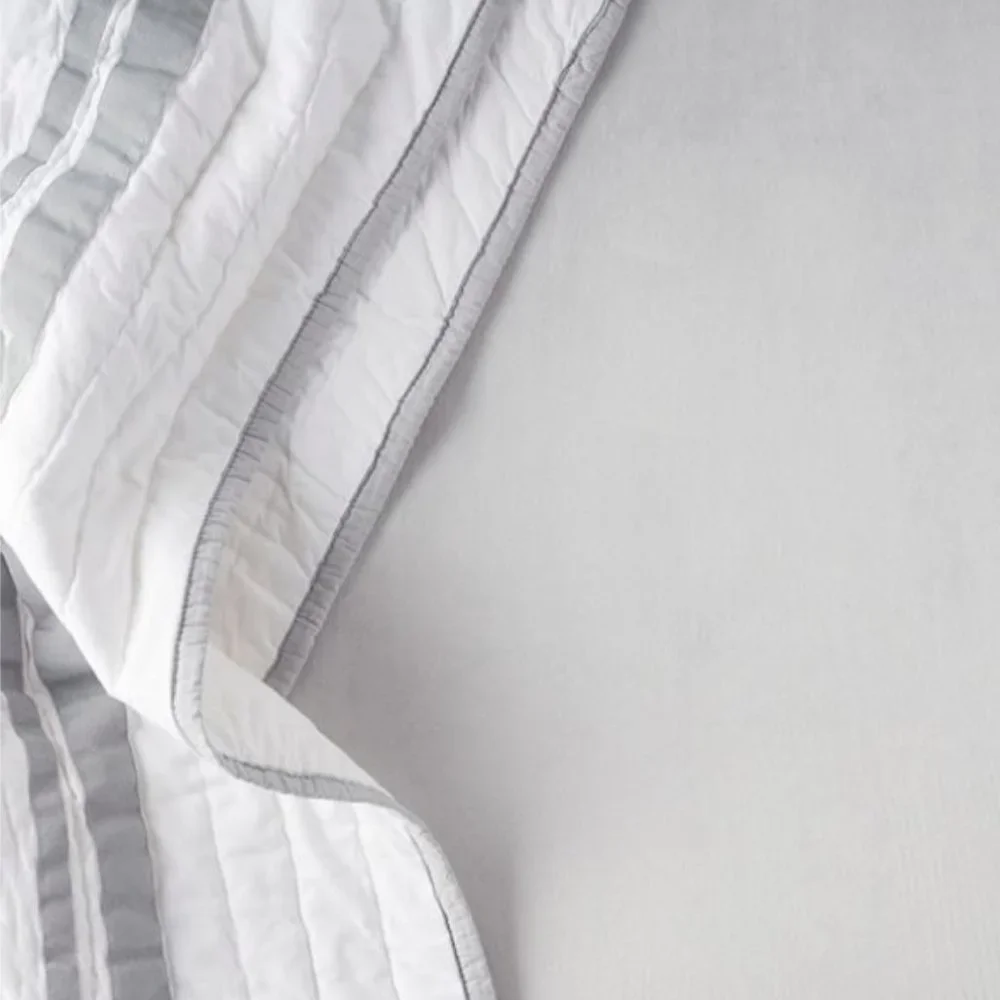 🌿Pottery Barn Kids Luxe Chamois Flannel Crib Fitted Sheet [Gray]🌿